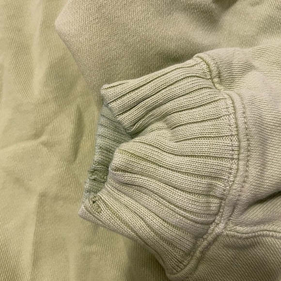 Lime green aerie crewneck oversized sweater - Picture 5 of 5